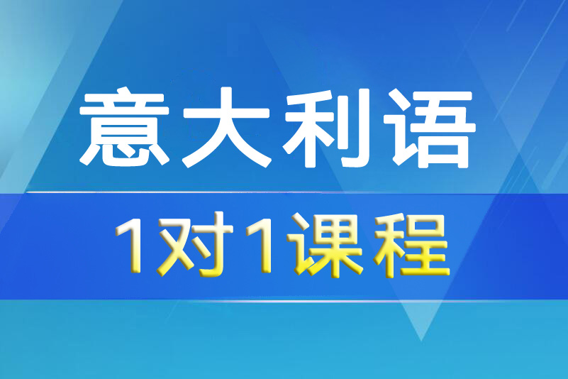 杭州意大利语一对一培训课程