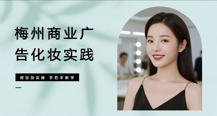 梅州商业广告化妆实践课程