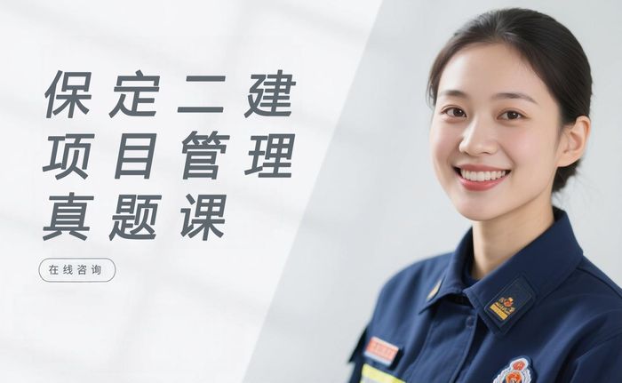 保定二级建造师项目管理真题精讲课程