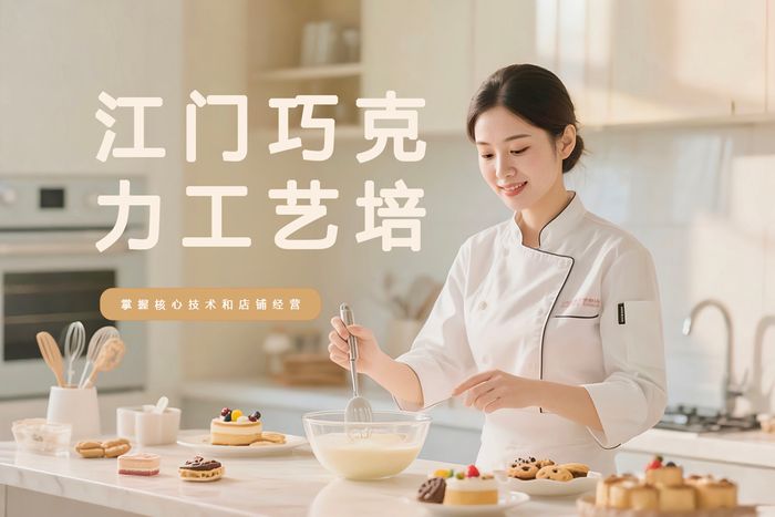 江门食为先西点学校巧克力工艺培训班