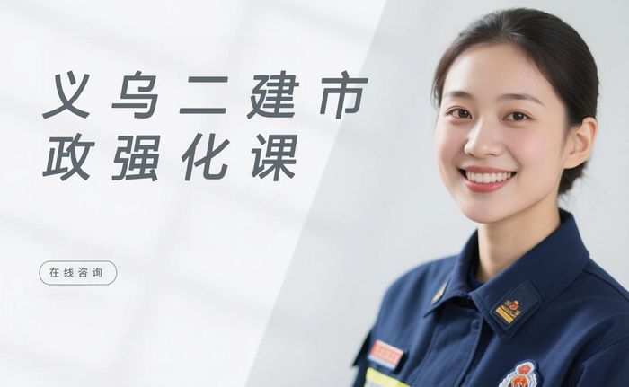 义乌二级建造师市政公用工程强化课程