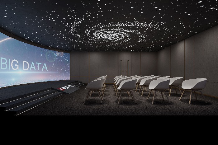 多功能厅效果图角度二