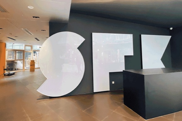 品牌展示接待桌