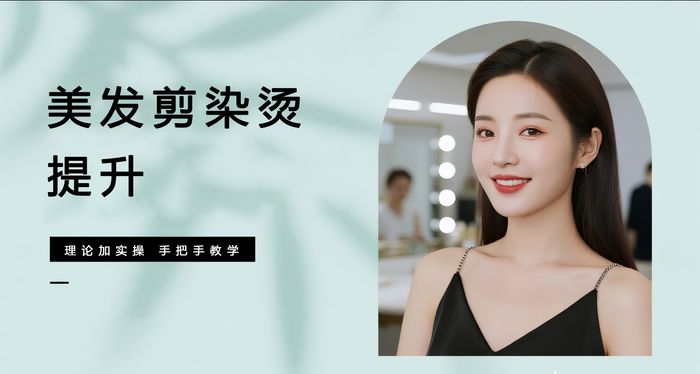 东莞厚街凌蒙美发剪染烫技术提升班