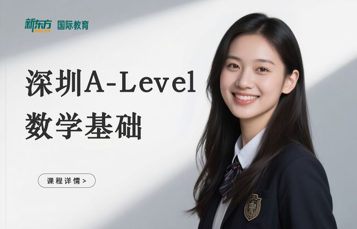 深圳新东方A-Level数学基础课程