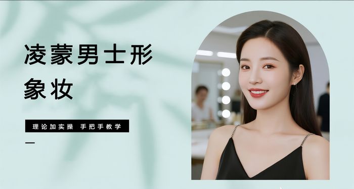 东莞厚街凌蒙男士形象妆容培训课程