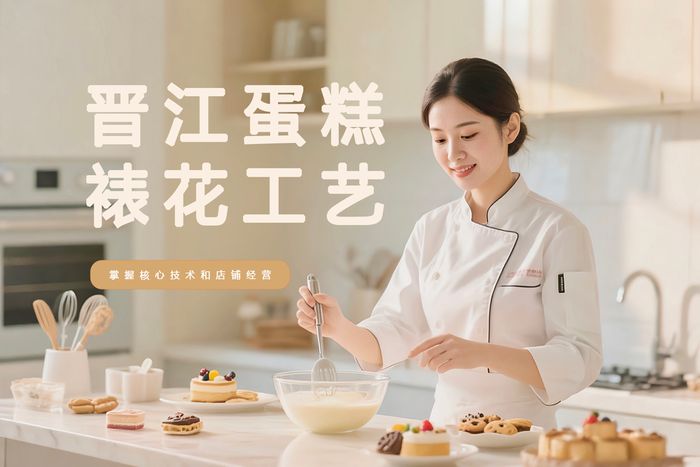 晋江食为先蛋糕裱花工艺班