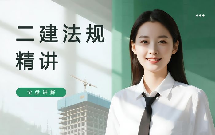 保定学天二级建造师法规知识精讲课程