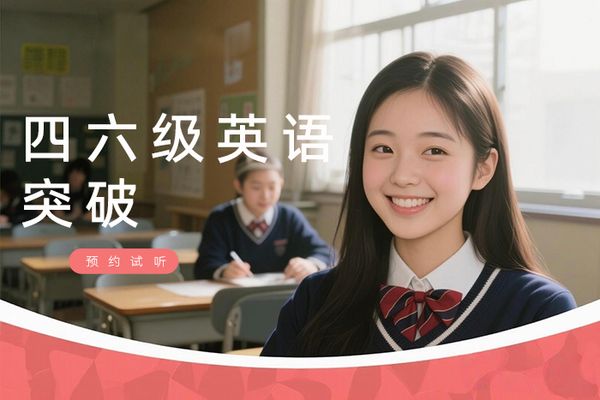 南京建邺区英语四六级突破课程